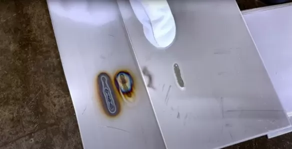 Formieren Schweißnaht hochlegierter Werkstoffe