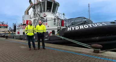 “Hydrotug 1 is the world's first hydrogen-powered tugboat”